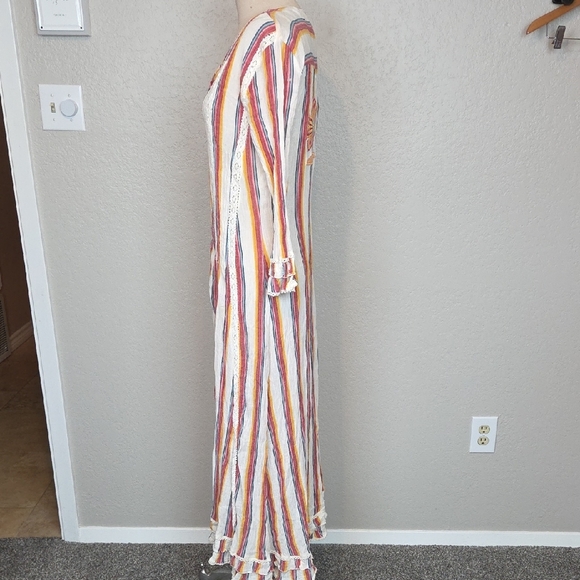Z & L Made with Love Embroidered Maxi Dress Size S - Picture 9 of 16